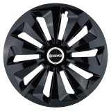 Set 4 capace roti Fox negru R14 pentru gama auto Daewoo