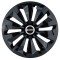 Set 4 capace roti Fox negru R14 pentru gama auto Daewoo