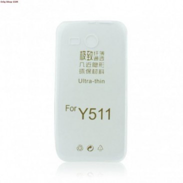 HUSA SILICON ULTRA SLIM HUAWEI Y511 TRANSPARENT foto