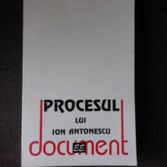 PROCESUL LUI ANTONESCU, DOCUMENT