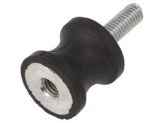 Atenuator de Vibrații M6 20mm Guma 19mm 319N
