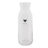 Cumpara ieftin Carafa sticla transparenta 9x25 cm, 1000 ml