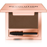 Makeup Revolution Soap Styler săpun solid pentru spr&acirc;ncene culoare Brown 5 g