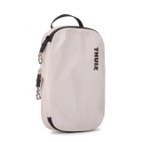 Saculet de compresie pentru bagaj Thule Compression Packing Cube mic, alb