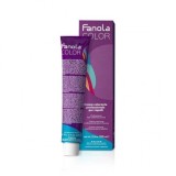 Fanola Color Cremă de colorare a părului profesională, vopsea permanentă pentru păr, Red Booster R.66, 100 ml