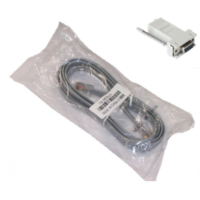Cablu consola Cisco RJ-45 - RJ-45 72-0876-01 cu adaptor serial DB9 74-0495-01 foto