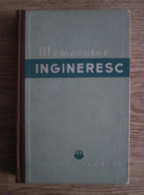 Memorator ingineresc foto