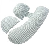 Set pern&Auml; pentru gravide proactive, design versatil &Atilde;&reg;n form&Auml; de h &Egrave;i u, hus&Auml; detasabil&Auml;, spum&Auml; moale, l&Auml;&Egrave;ime reglabil&Auml;, albastru, Flippy