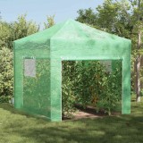 Seră cu acoperiș Manual Verde 290 x 290 x 315 cm Oțel