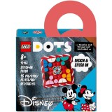 LEGO DOTS - Petic de cusut Mickey Mouse si Minnie Mouse 41963, 95 piese