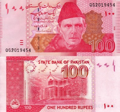 PAKISTAN 100 rupees 2018 UNC!!! foto