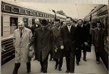 1970, Foto Nicolae Ceausescu vizită la Moscova, 22x14,5 cm arhiva Scanteia Tineretului, comunism, epoca de aur, Romania, istorie, propaganda, politica