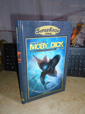 HERMAN MELVILLE - MOBY DICK ( ROMAN GRAFIC ) , ED. 1-A , 2017 # foto