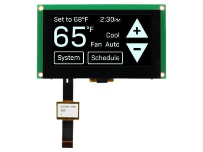 Afișaj OLED grafic 2,7&amp;quot; 128x64mm albă foto