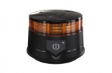 Girofar LED Auto 12V/24V Magnetic/Ventuză, 30 LED, 7 Moduri, Galben/Portocaliu, Ușor, Durabil, Universal - Camioane, Tractoare, Urgențe
