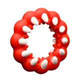 Inel penis Monster Teeth Rosu