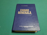 CHIMIE GENERALĂ /C.D. NENIȚESCU *