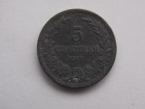 5 STOTINKI 1917 BULGARIA-zinc