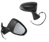 Oglinda exterioara Toyota Verso, 03.2013-, Dreapta, reglare electrica; grunduit; incalzita; geam convex; cromat; 7 pini; cu semnalizare, View Max