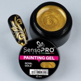 Cumpara ieftin Gel UV Pictura Unghii Royal Gold 5ml, SensoPRO Milano