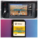 RENAULT Harti 2027 11.45 Clio Megane Scenic Koleos SD CARD Carminat RO+EU