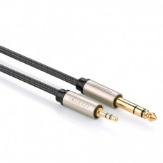 UGREEN Cablu audio Jack 3.5mm Male la 6.35mm Male Lungime 0.5 Metri foto