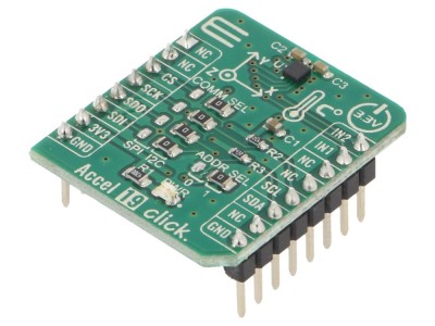 Placă prototip accelerometru I2C/SPI foto