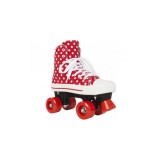Role Rookie Canvas High Polka Dots, 36.5, Rosu Alb