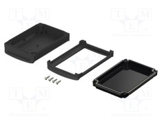 Carcasă desktop BOPLA BoVersa policarbonat 88x125x42mm IP66/IP68 negru