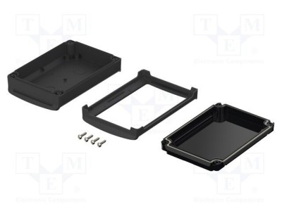 Carcasă desktop BOPLA BoVersa policarbonat 88x125x42mm IP66/IP68 negru foto
