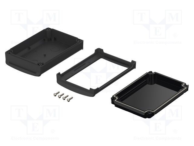 Carcasă desktop BOPLA BoVersa policarbonat 88x125x42mm IP66/IP68 negru