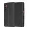 Husa pentru Samsung Galaxy A14 A145 / A14 5G A146, Techsuit, Leather Folio, Neagra