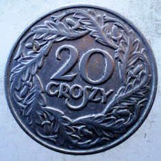 1.007 POLONIA 20 GROSZY 1923