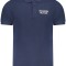 ACCADEMIA MILITARE Tricou polo barbati din bumbac, cu imprimeu, Regular fit, Bleumarin, S