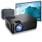 Videoproiector 1080P Full HD, WiFi, Bluetooth, 12000 Lumeni, Suporta 4K, Rezolutie 1920 x 1080, LCD, LED, HDMI, AV, USB, Audio, Mirroring, Difuzor Inc