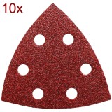 Raider 155609 - Set 10 foi abrazive delta 93 mm granulatie 240 6 gauri