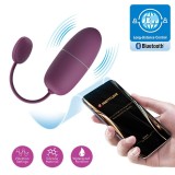 Ou vibrator din silicon cu 12 moduri de vibratii EGG PRETTY LOVE &ndash; NYMPH