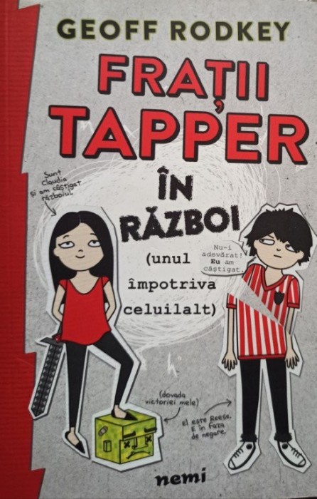 Geoff Rodkey - Fratii Tapper in razboi (Editia: 2016)