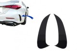 Flapsuri ornament bara spate Mercedes C-Class W206 Sport Line, negru lucios