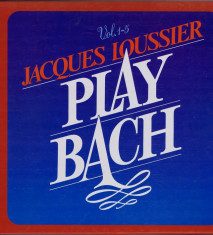 Jacques Loussier play Bach ( set 5 viniluri ) foto