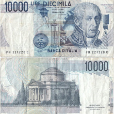 1984 (3 IX), 10.000 lire (P-112d.1) - Italia!