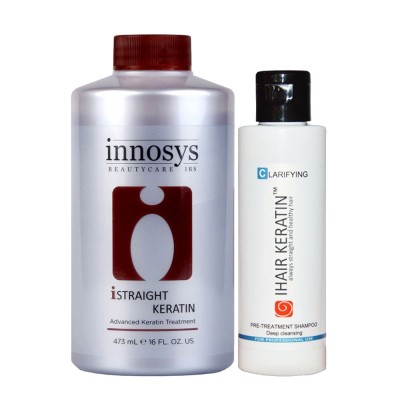 Tratament Keratina Hidratanta iStraight Advanced 473ml+ Cadou sampon clarifiant 100ml foto