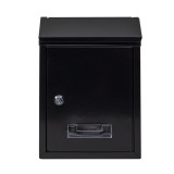 Cutie postala metalica 21.7x7x30cm negru Zilan ZTS5732_N