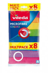 Laveta din microfibra Vileda color in 8 culori foto