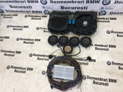 Sistem audio difuzor amplificator original complet BMW F06 F12 F13 foto