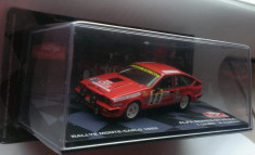 Macheta Alfa Romeo GTV6 2.5 Rallye Monte Carlo 1983 - IXO/Altaya Raliu 1/43 foto