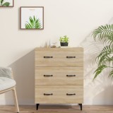 vidaXL Servantă, stejar sonoma, 69,5x34x90 cm, lemn prelucrat