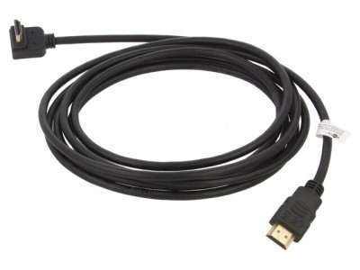 Cablu HDMI 2.0 HDCP 2.2 1.5m 270&amp;deg; foto