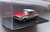 Macheta BMW Alpina 2002 tii 1972 alb/rosu - IXO Premium 1/43