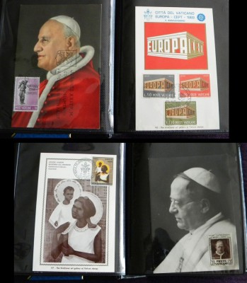 Album Vatican 1959-1970 - Colectie 42 maxicarduri + 53 plicuri jubiliare rare foto